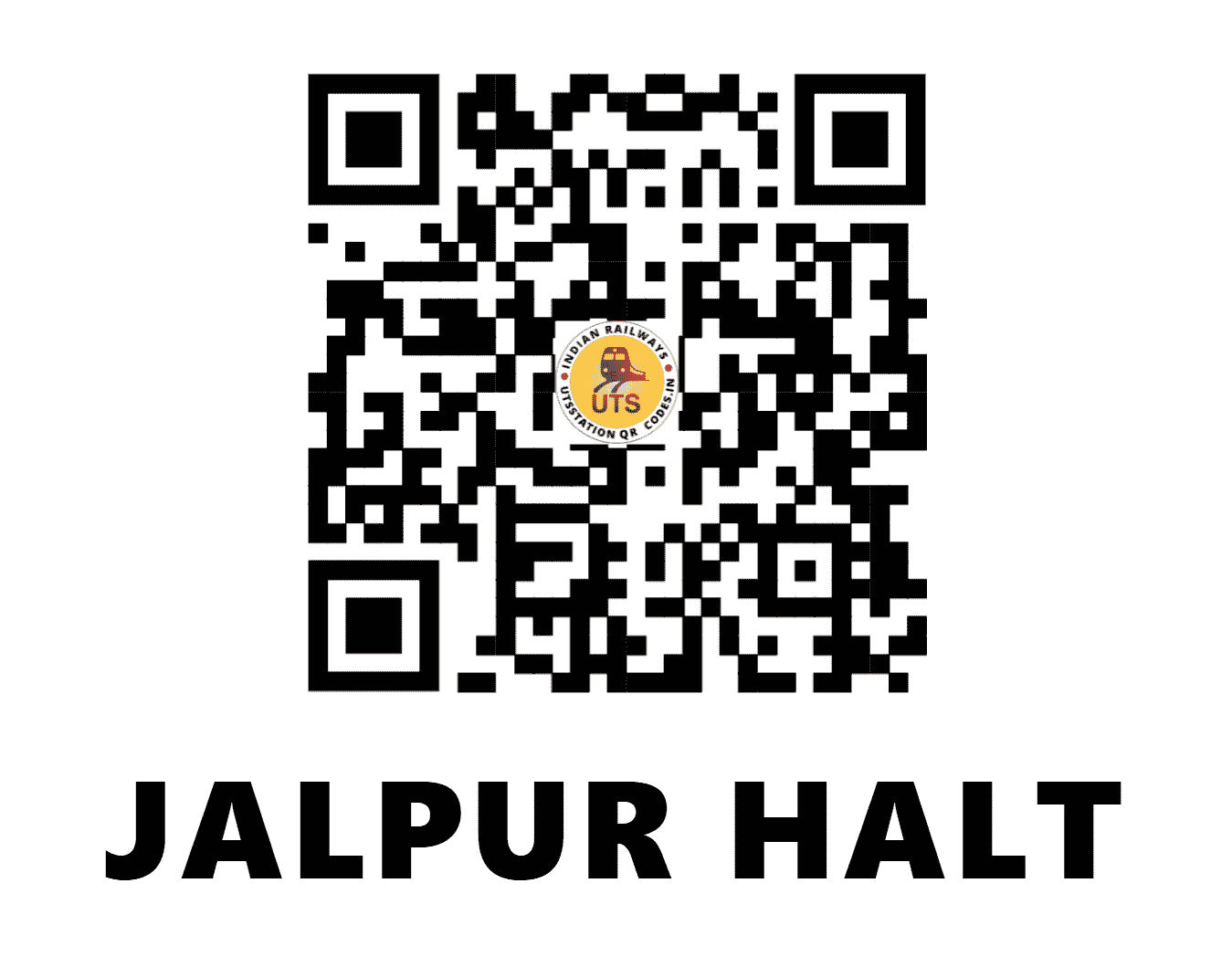 UTS QR Code for JALPUR HALT - JLQ - NE (UTTAR PRADESH)